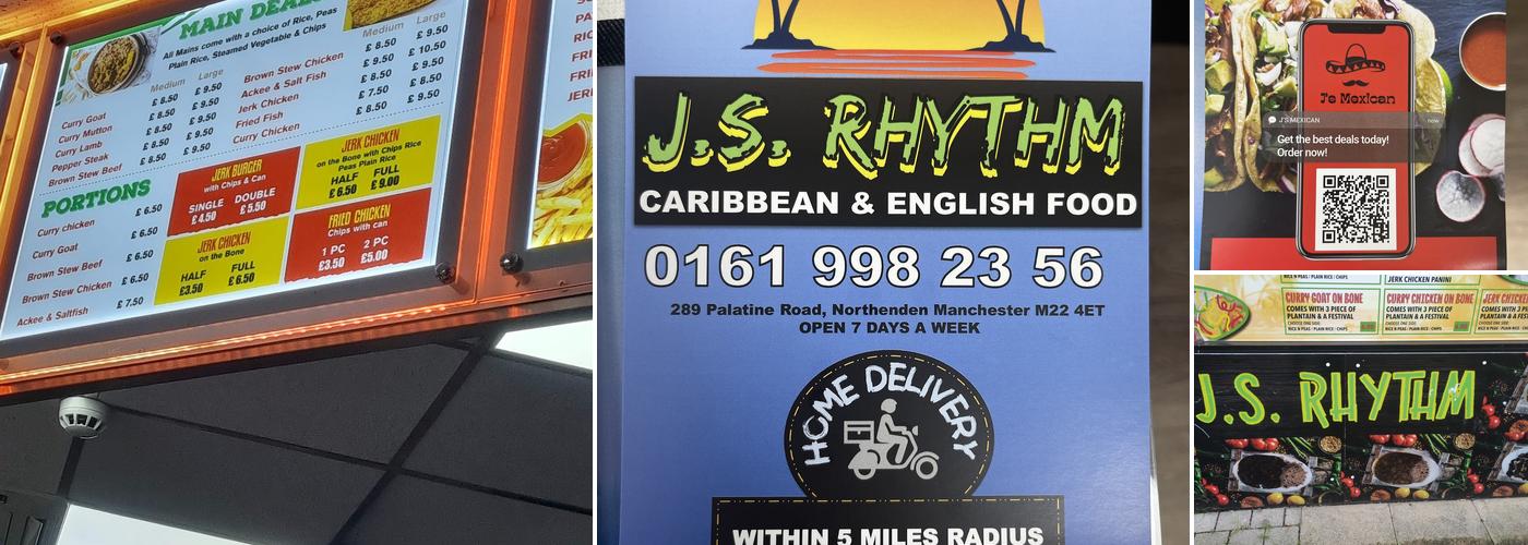 Js Rhythm Grill Menu