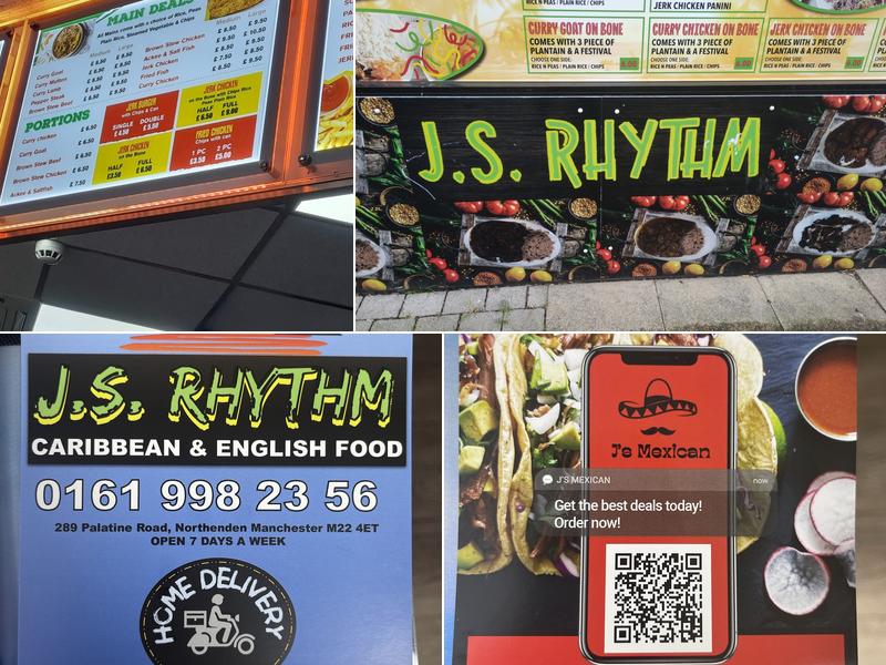 Js Rhythm Grill Menu