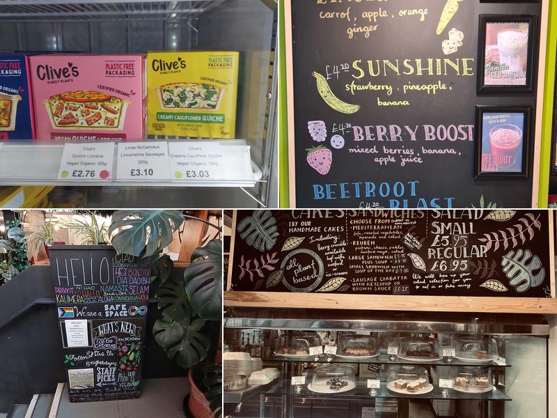 The Eighth Day Shop & Cafe Menu