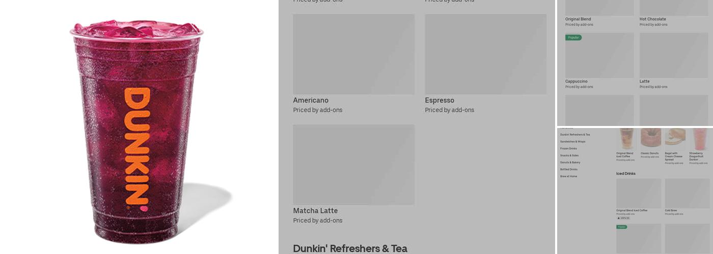 Dunkin' Menu