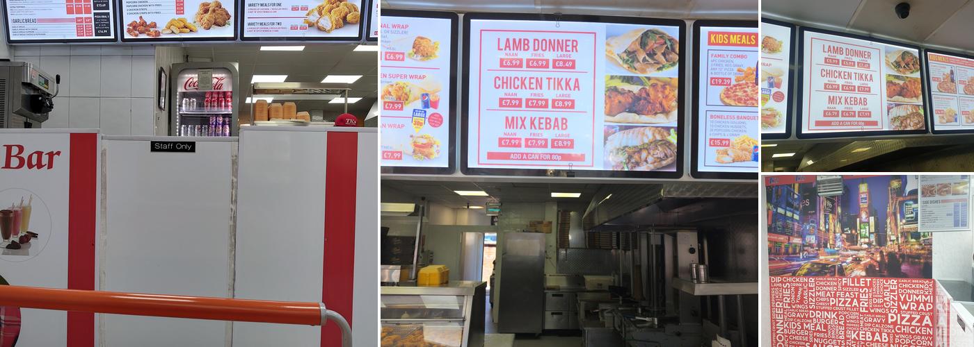 TK's Fried Chicken & Pizza Menu