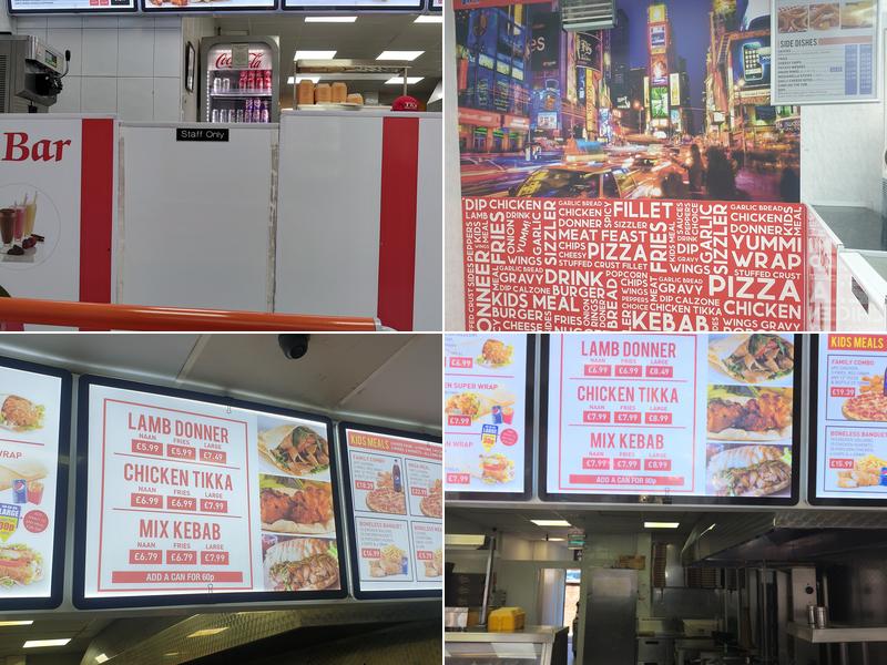 TK's Fried Chicken & Pizza Menu