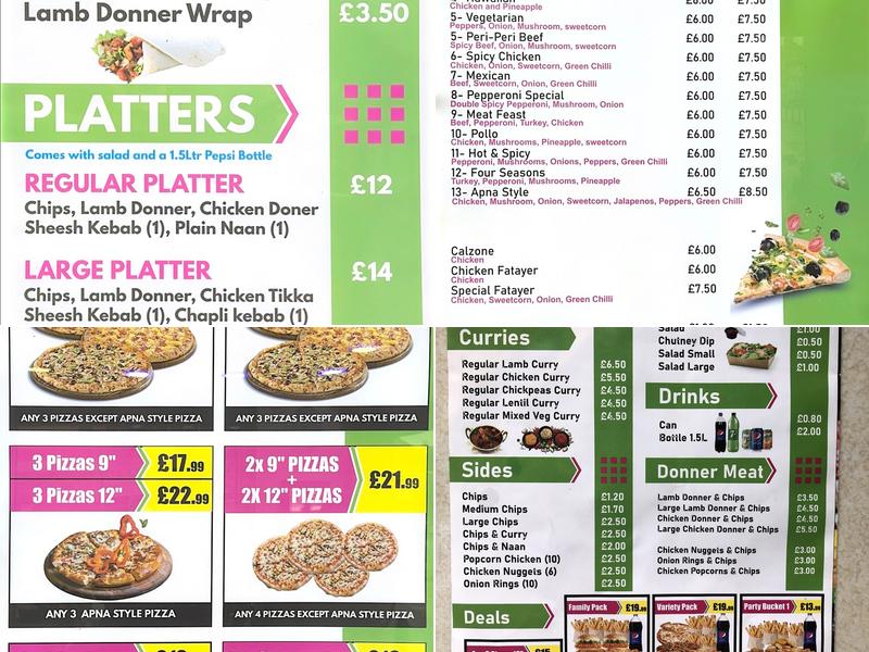 Red Chilli Grill Menu