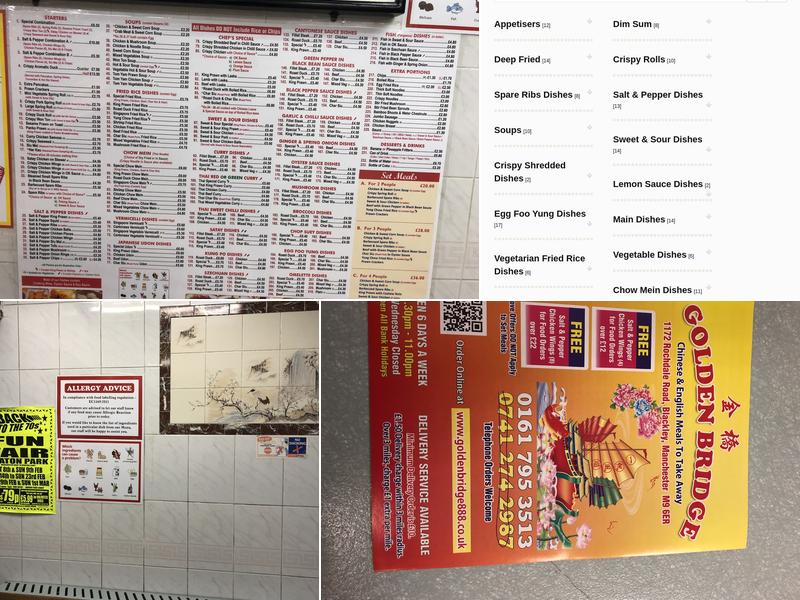 Jade Garden Takeaway (Golden Bridge) Menu