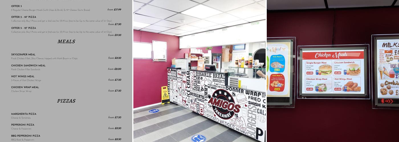 Amigos Takeaway Menu