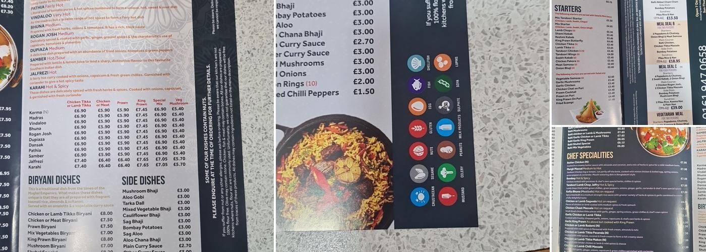 Shuhel Tandoori Menu