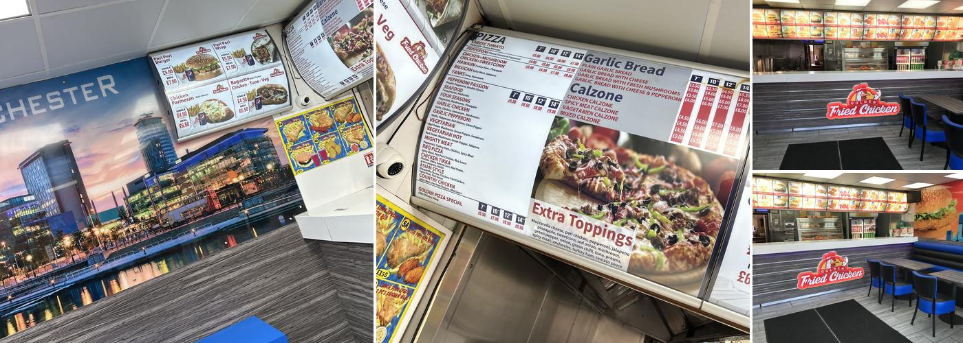 Golden Fried Chicken Menu