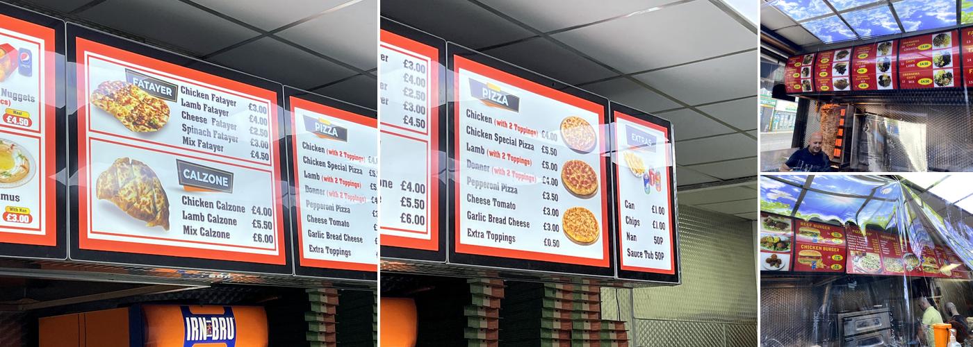 Al Baraka Shawarma Menu
