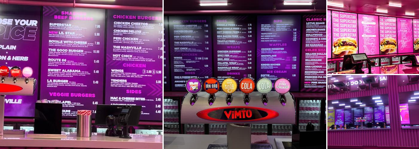 Archie's - Trafford Centre Menu