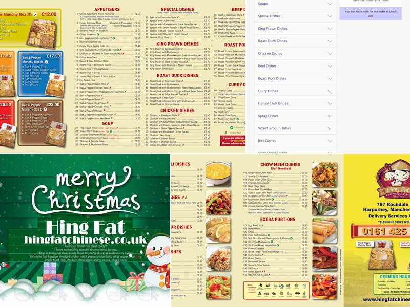 Hing Fat Menu