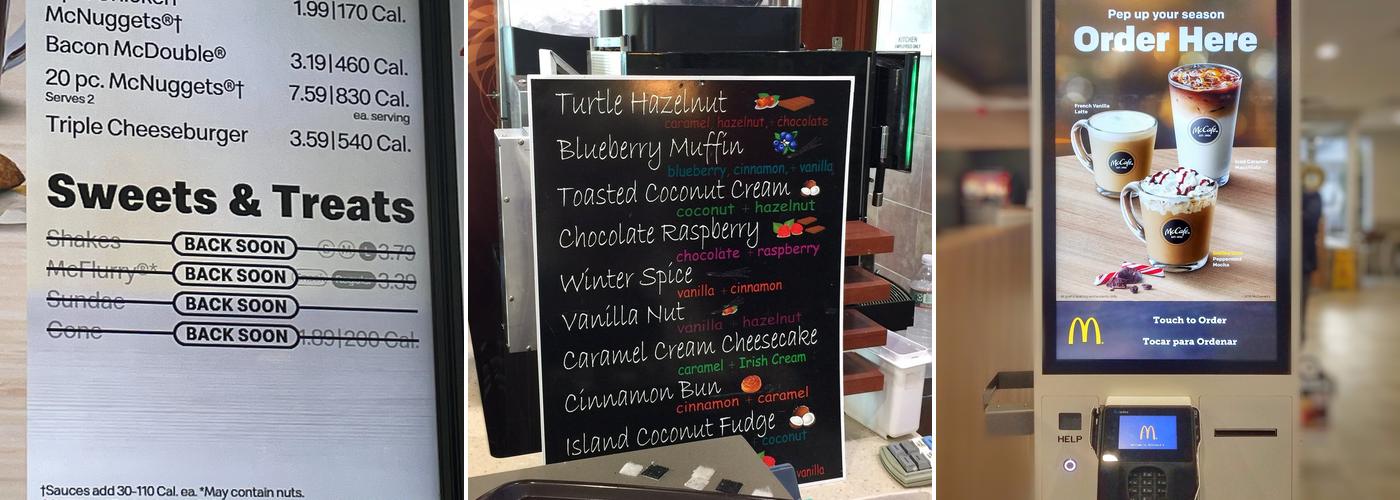 McDonald's Menu