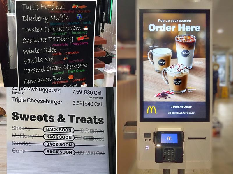 McDonald's Menu