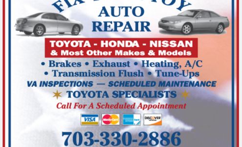 Fix Your Toy Auto Manassas Park