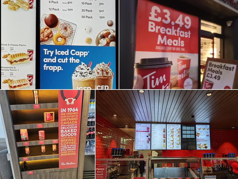 Tim Hortons Menu