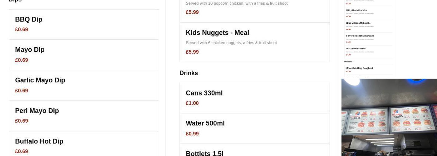 Goody's Flame Grill Menu