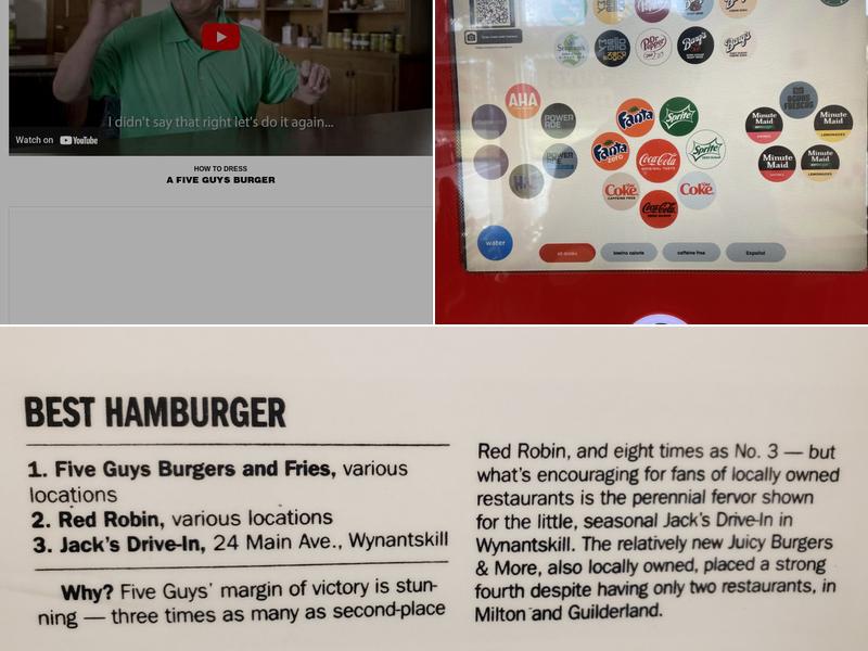 Five Guys Menu