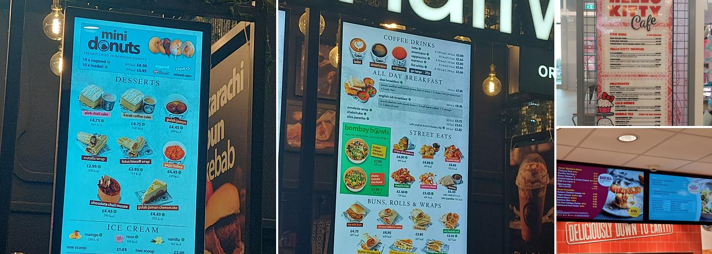 Orient Trafford Centre Menu