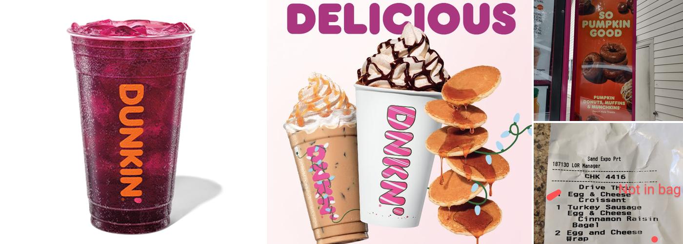 Dunkin' Menu