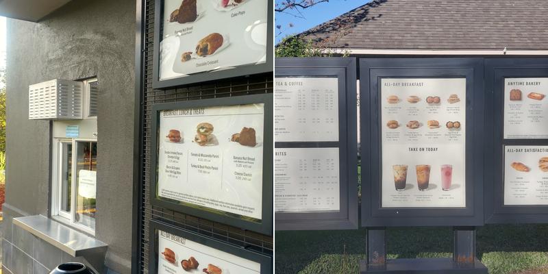Starbucks Menu