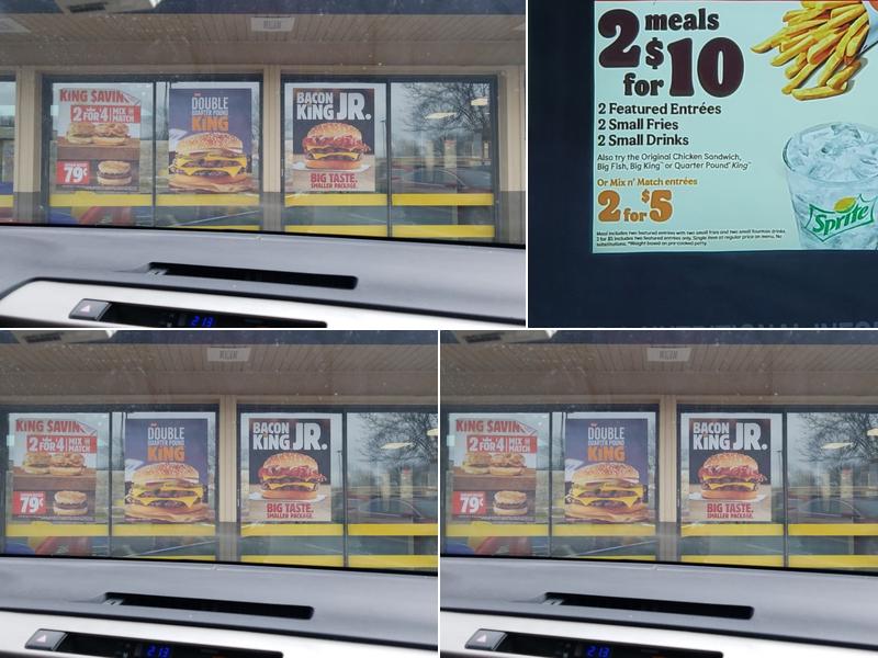 Burger King Menu