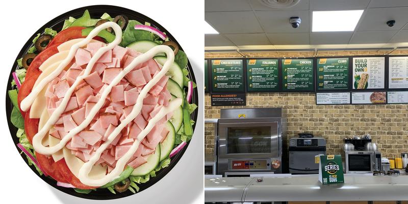 Subway Menu