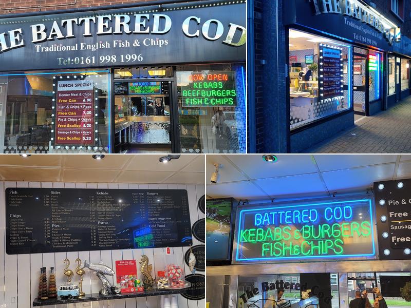 The Battered Cod Menu