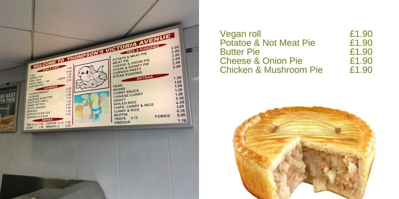 Thompsons Traditional Fish & Chips Menu