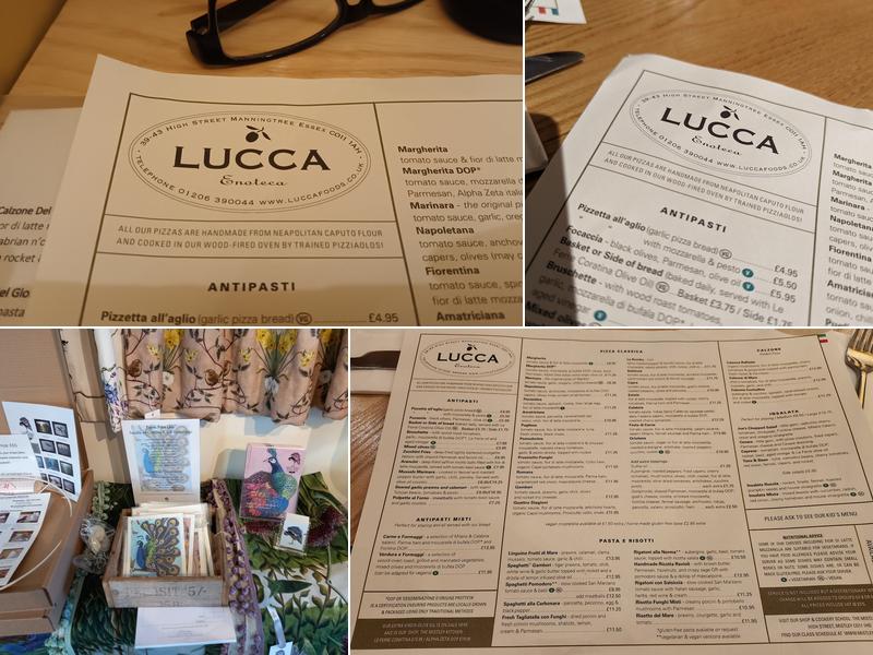Lucca Menu