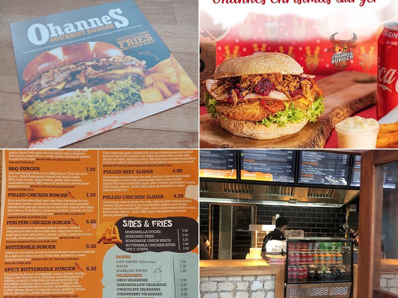 Ohannes Burger Mansfield Menu