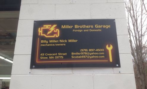 Miller Brothers Garage Stow