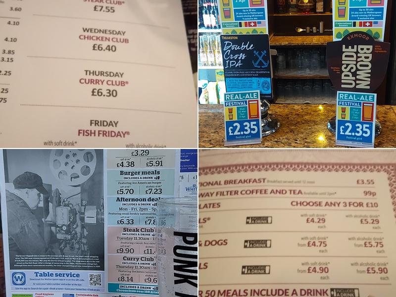 The Hippodrome - JD Wetherspoon Menu