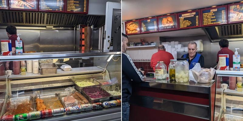 Kebab Fish Knight Menu