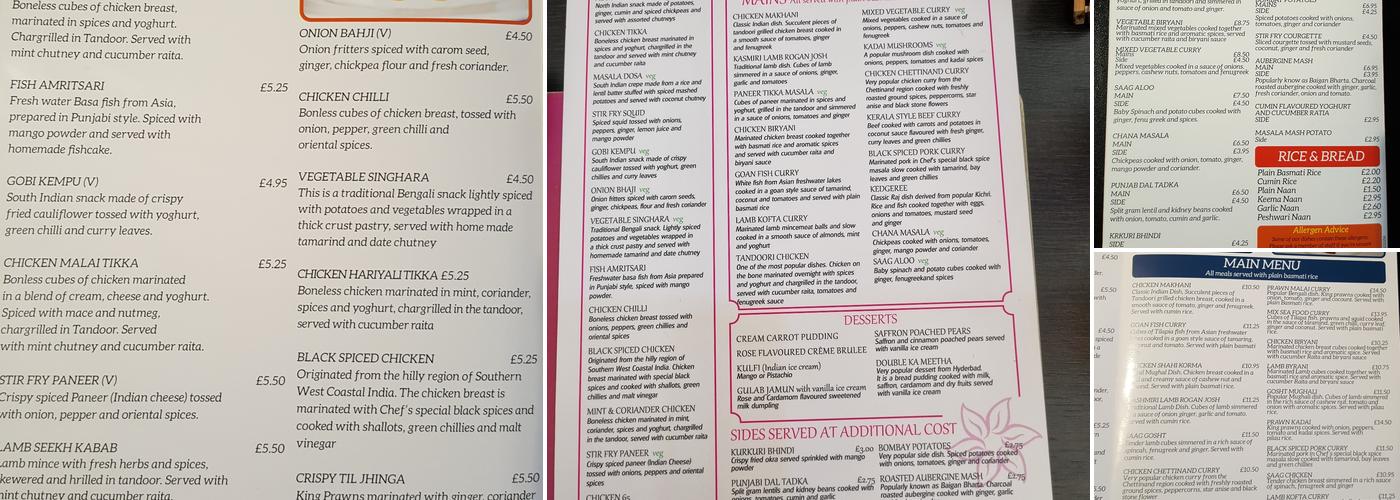 Flavours by kumar Menu