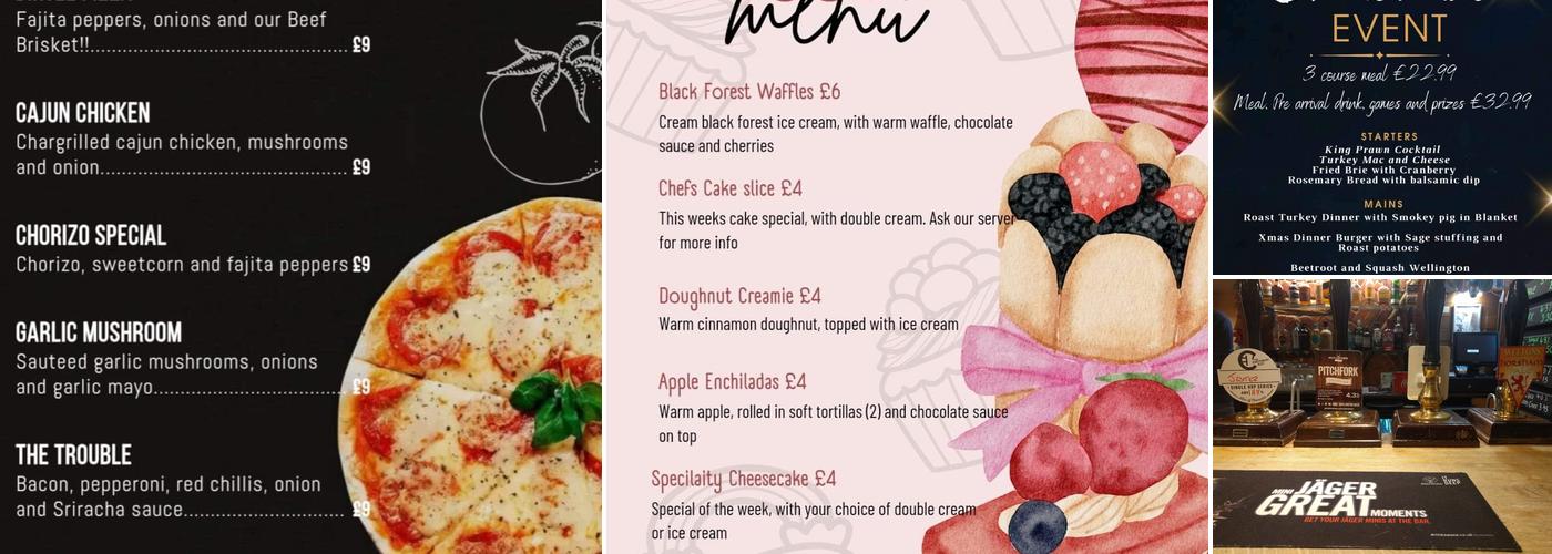 The Churchill Tavern Menu