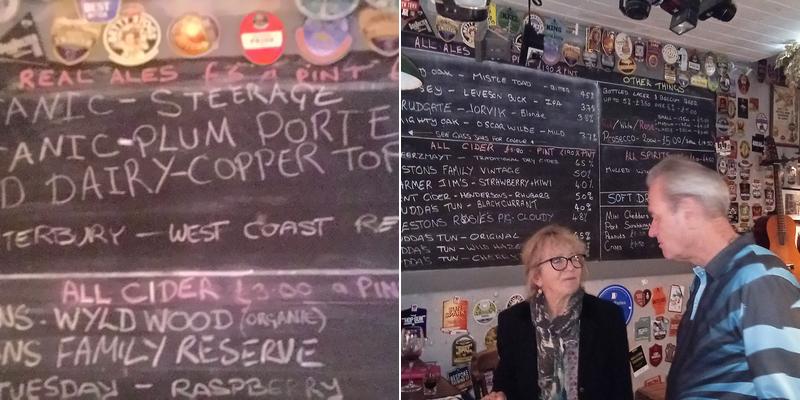 Ales Of The Unexpected Menu