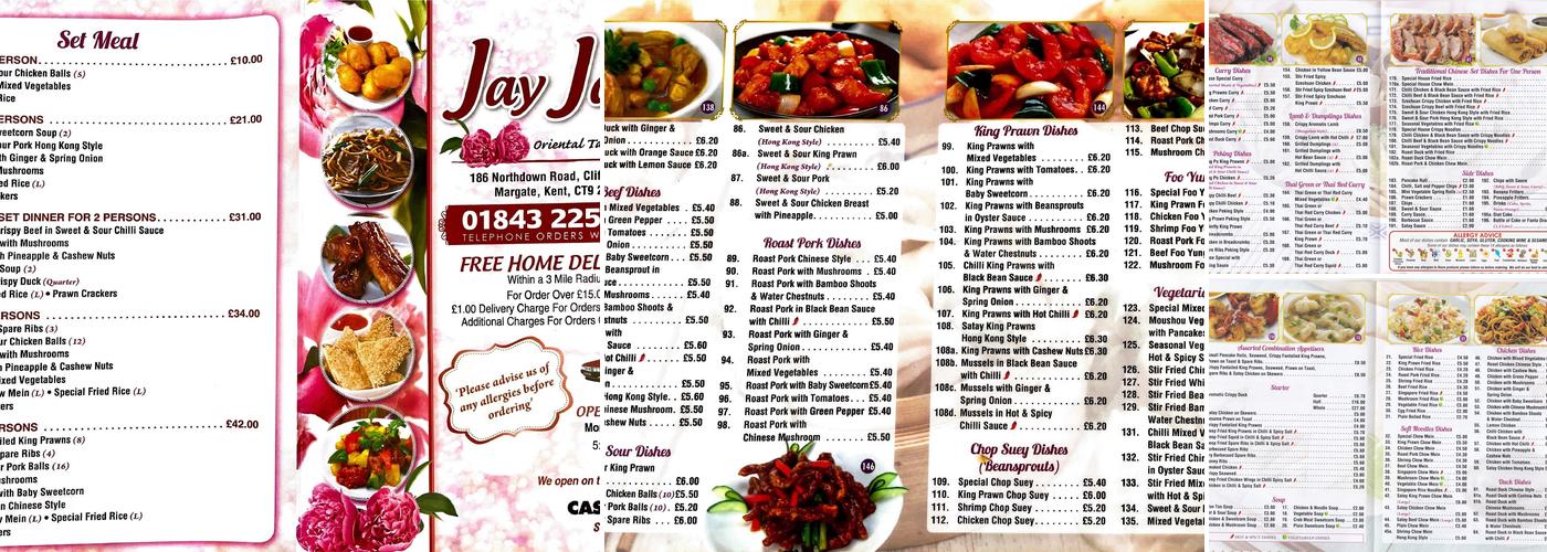 Jay Jay Menu