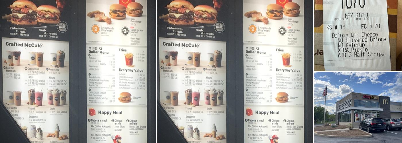 McDonald's Menu