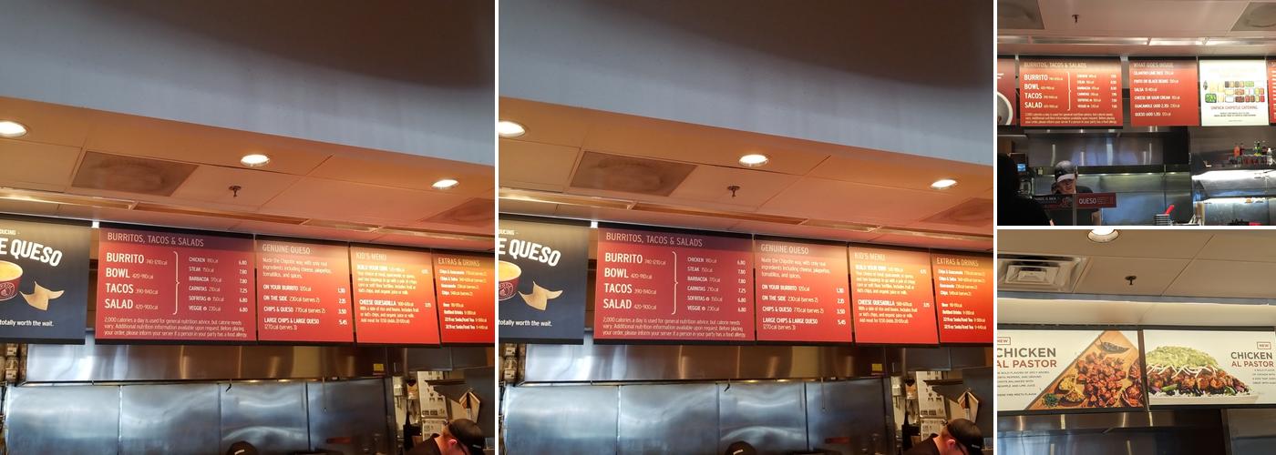 Chipotle Mexican Grill Menu