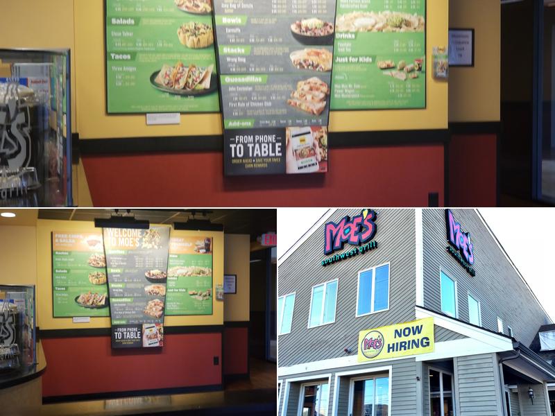Moe's Southwest Grill Menu