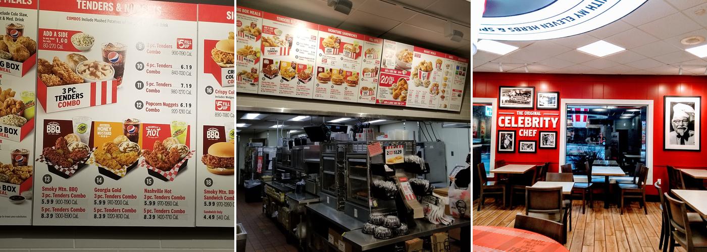 KFC Menu
