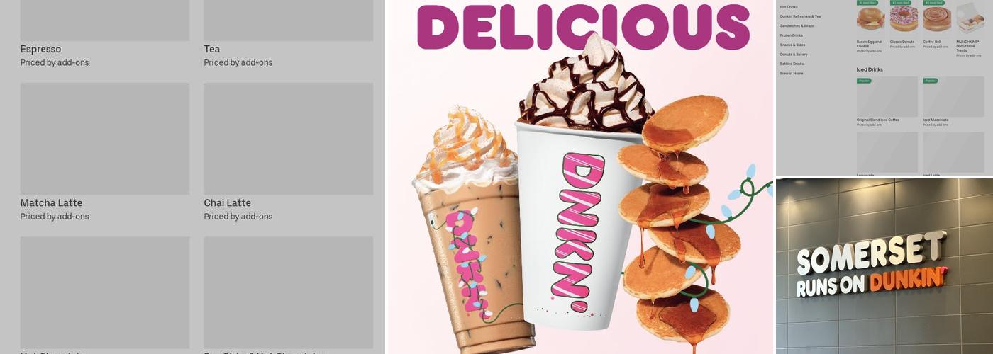 Dunkin' Menu