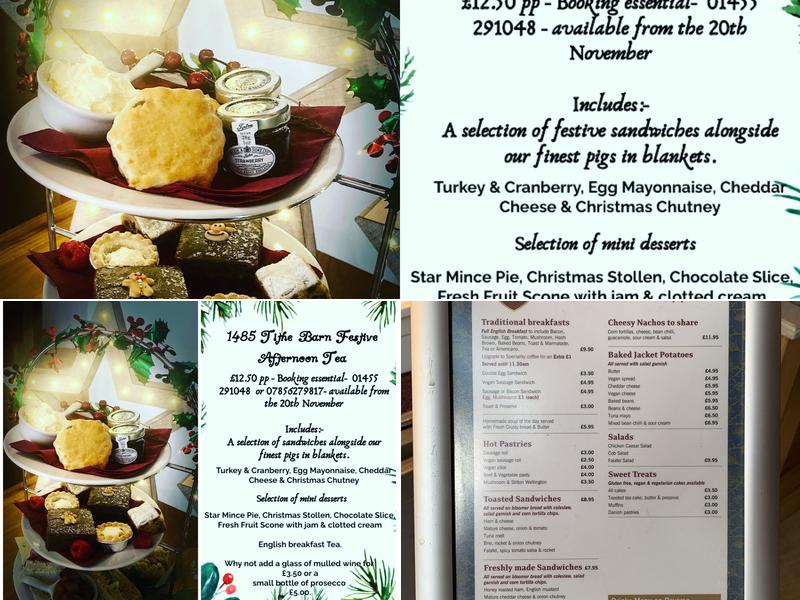 The Tithe Barn Restaurant Menu