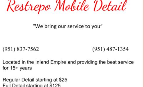 Restrepo's Mobile Detail