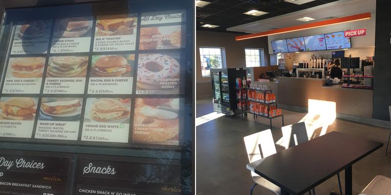 Dunkin' Menu
