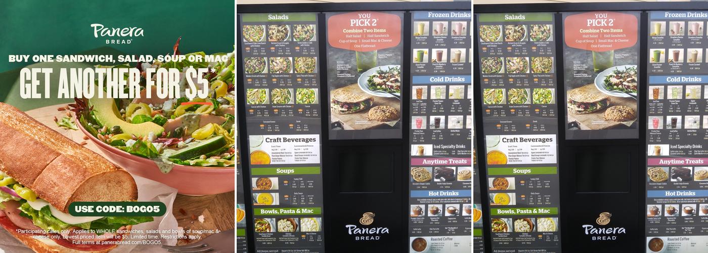 Panera Bread Menu