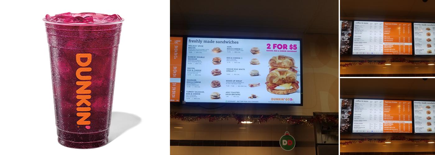 Dunkin' Menu