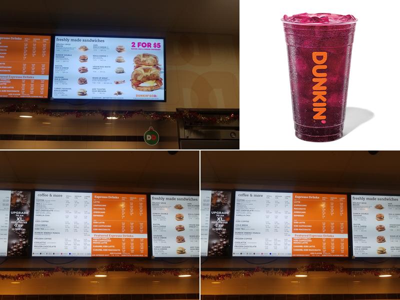 Dunkin' Menu
