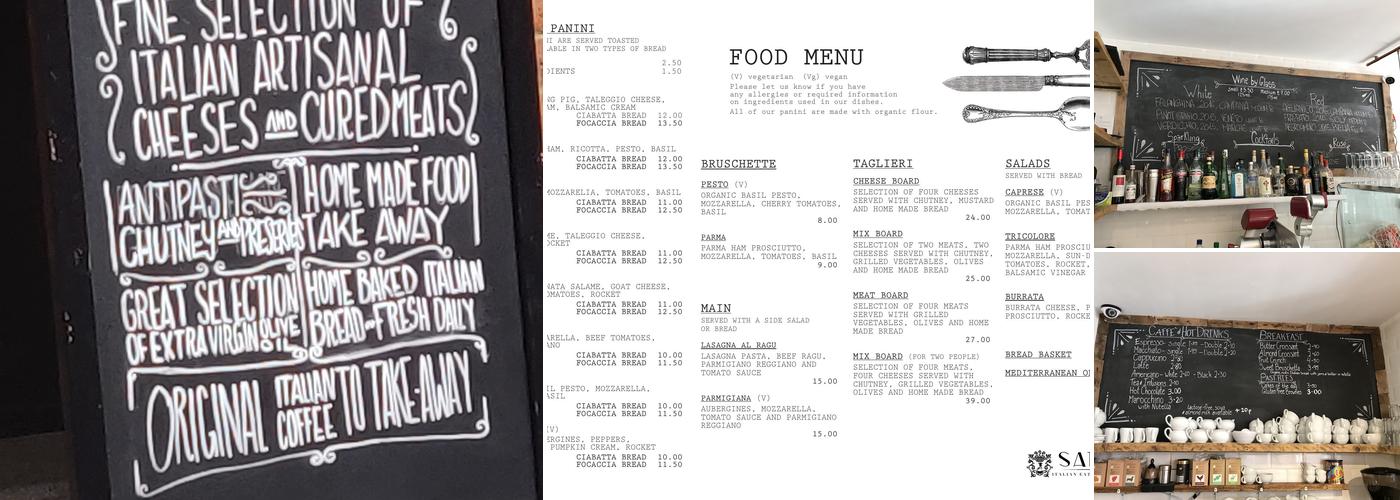Satollo Menu