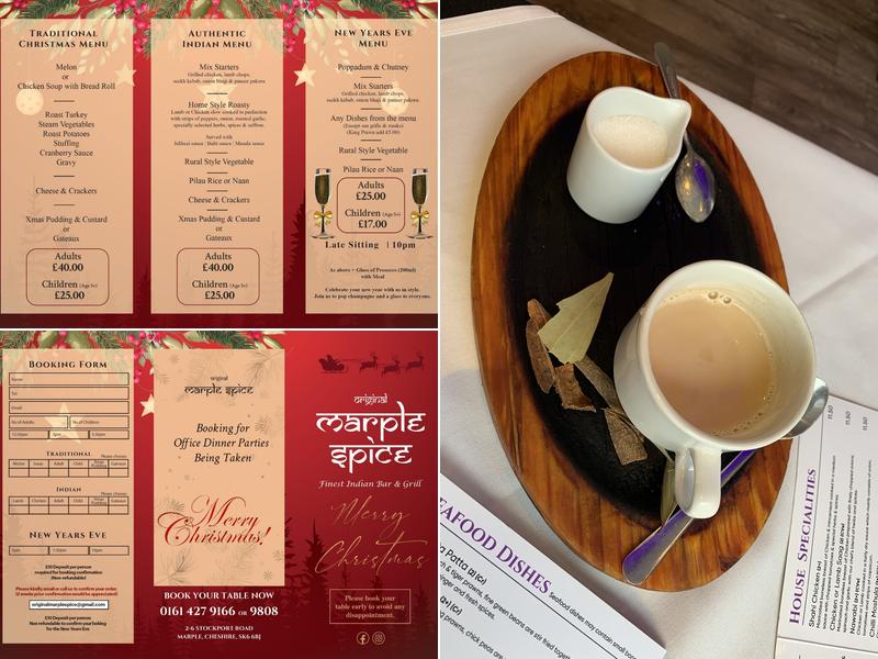 Original Marple Spice, Stockport Menu