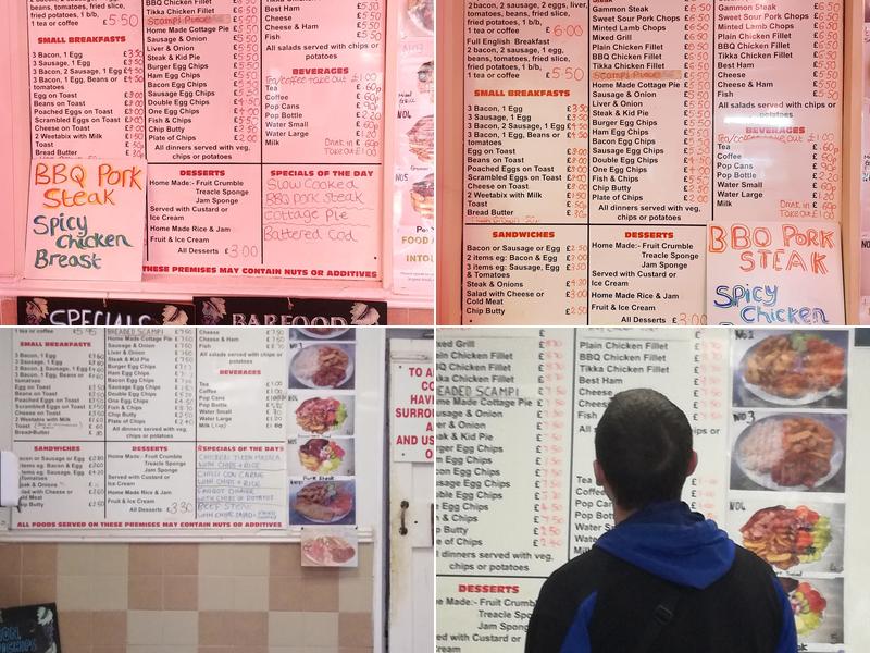 Lincoln Farm Truck Stop Menu